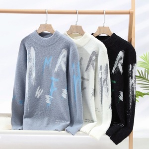 Felpa con Cappuccio Invernale da <span class=keywords><strong>Uomo</strong></span>, Semplice e Imbottita, Cardigan Lavorato a <span class=keywords><strong>Maglia</strong></span>, Maglione Base - Product Image 4