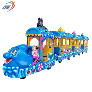 Trenes Eléctricos Infantiles de Alta Calidad para Parques de Diversiones al Aire Libre, Funcionan con Batería, <span class=keywords><strong>en</strong></span> Venta - Product Image 2