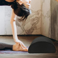 Bloc de yoga en mousse EVA haute densité, demi-cercle, demi-lune, blocs d'équilibre pour la danse et la pratique