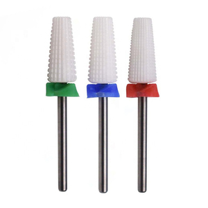 Fraise à ongles droite 5 en 1 de 7,0 mm, grains C M F, service OEM pour outil de manucure électrique - Product Image 4