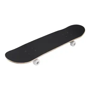 Skate profissional 31*8 polegadas 9ply, skate de bordo para iniciantes com quatro rodas de pu