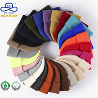 Gorro de Doble Capa Orgánico Certificado OCS, con Borde Plegado Acanalado, Felpa Cálida para Clima Frío, Marca Privada, Directo del Productor
