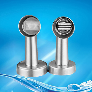 Tope de Puerta Magnético de Acero Inoxidable para Montaje en Suelo, Anticolisión, Diseño Minimalista para Interiores, Fácil Instalación - Product Image 2
