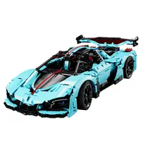 Taigaole T5011 Hongqi S9 1:8 MOC तकनीकी सुपर रेसिंग कार मॉडल ईंटों 3502pcs बड़े प्लास्टिक आर सी खेल कार निर्माण ब्लॉक सेट