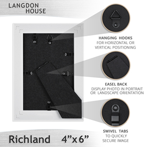 Factory Free Sample Popular Wholesale Customized Family <b>Wall</b> Wood Photo <b>Frame</b> Vertical 4x6" Size Picture <b>Frame</b> From Cambodia - Product Image 3