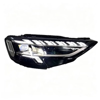 Phares avant à LED matriciels dynamiques avec clignotants séquentiels Plug and Play pour Audi A8 D5 PA 2019-2022 – Amélioration des phares avant