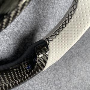 Piezas Interiores de Automóvil Personalizadas para <span class=keywords><strong>Toyota</strong></span> <span class=keywords><strong>86</strong></span>/BRZ/FRS <span class=keywords><strong>2013</strong></span> 2014 2015 2016, Volante de Fibra de Carbono Real de Alta Calidad - Product Image 6