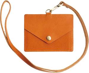 Porte-badge LOGO dégradé de style japonais de qualité supérieure porte-carte d'identité en cuir Pu portefeuilles et accessoires de porte-cartes - Product Image 4