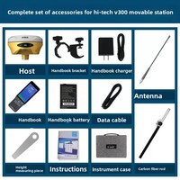 Alat Ukur Hi Target RTK V300 Navigasi Inersia Visual untuk Survei dan Pemetaan Teknik