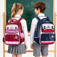 Mochilas escolares de 16 pulgadas para niños, mochilas impermeables con dibujos animados para niños, mochila de hombro para estudiantes de escuela primaria de alta calidad, mochila para niñas y niños