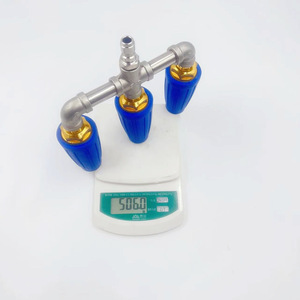 Buse à triple sortie en alliage d'aluminium, raccord rapide de 1/4 pouces pour nettoyeur haute pression, machine de lavage de voiture - Product Image 3