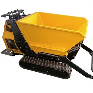 Mini-dumper sur chenilles 280 kg avec fonction d'auto-déchargement pour la construction et l'exploitation minière, moteur puissant - Product Image 1
