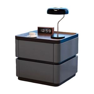 Vente en gros <span class=keywords><strong>de</strong></span> tables <span class=keywords><strong>de</strong></span> <span class=keywords><strong>chevet</strong></span> modernes minimalistes en bois <span class=keywords><strong>vert</strong></span> et orange avec rangement, petites tables <span class=keywords><strong>de</strong></span> nuit - Product Image 4
