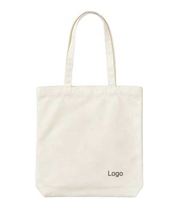 Sac fourre-tout en toile de coton écologique, sac fourre-tout classique en toile pour femmes et hommes, sac en toile personnalisé - Product Image 1
