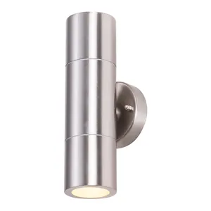 Stainless Steel Wall Lamp Up Down Silver Wall Light Good Looking Wall Sconce Ac110v Ac220v 10w Gu10 Spot Light