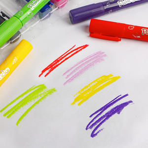 Crayons à l'huile à torsion, crayons à l'eau pour enfants, 12 couleurs, séchage rapide, non salissants, crayons d'art pour la peinture et le gribouillage, fournitures d'art - Product Image 6