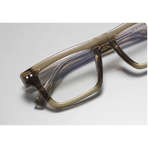 Monturas de Gafas Cuadradas TR de Calidad, Gafas Ópticas para Hombre, Anti Luz Azul, Gafas de Moda Personalizadas con Bloqueo de Rayos Azules, Venta al por Mayor - Product Image 4