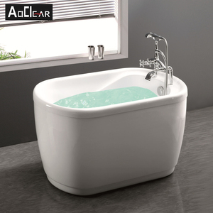 Piscine autoportante en acrylique rouge, 1 pièce, <span class=keywords><strong>baignoire</strong></span> à pieds, avec <span class=keywords><strong>douche</strong></span> et <span class=keywords><strong>prix</strong></span> de pieds - Product Image 4