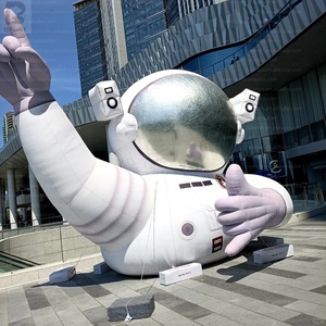 Décor Photo Gonflable LED Astronaute Géant Idéal pour Événements sur le Thème <span class=keywords><strong>de</strong></span> l'Exploration Spatiale / Carnavals Familiaux / Expositions Technologiques / Scènes - Product Image 4