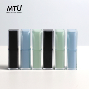 Tùy Chỉnh Tối Giản Vuông Lip Balm Container 3.5G Rỗng Son Môi Ống Với Vít Cap Công Cụ Trang Điểm Mỹ Phẩm Bao Bì - Product Image 1