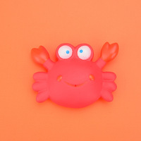 Jouets de bain WOWEI sans mousses, jouets de bain sans trous, animaux marins pour la baignoire, jouets flottants doux pour la piscine et la table aquatique