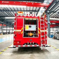 Camion de pompiers à mousse haute performance 4x2/6x4, camion de lutte contre l'incendie à eau et mousse, fabricant chinois de véhicules de pompiers