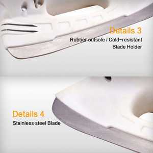 Patins à <span class=keywords><strong>glace</strong></span> de hockey de doublure de <span class=keywords><strong>fourrure</strong></span> de base de PVC résistants au froid de marque professionnelle - Product Image 3