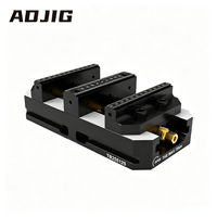 Quick Change Zero Point Manual Vise TB255125 ZPP 20KN Perlengkapan Penahan Benda Kerja untuk Pemesinan CNC Presisi Bagian Kecil