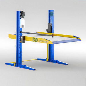 Two <span class=keywords><strong>Poat</strong></span> 2-Car 2300kg Carport de acero hidráulico con sistema de estacionamiento de elevación para estacionamiento de automóviles - Product Image 5