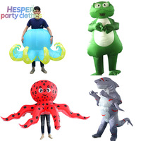 Costume gonflable HESPER Underwater World, drôle, pour adultes, unisexe, en polyester, ensemble de cosplay, nouveauté