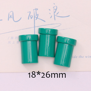 Accessoires de sculpture en résine écologique, durables, classiques, motif <span class=keywords><strong>Mario</strong></span> de dessin animé, pour crème capillaire, colle, coques de téléphone, DIY, breloques pour chaussures - Product Image 5