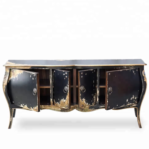 Antike Kommode Französische Möbel Reproduktionen Regal und Lagers chrank Küche Hutch Side board - Bombe Chest - Product Image 6