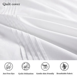 Juego de Sábanas de Hotel de <span class=keywords><strong>400</strong></span> <span class=keywords><strong>Hilos</strong></span>, Juego de Ropa de Cama de Lujo, Fabricantes de Juegos de Sábanas de Algodón <span class=keywords><strong>Egipcio</strong></span> al por Mayor - Product Image 4