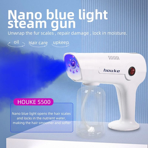 T Portable Nano Mist Pistolet À Vapeur Pulvérisateur Coloration Des <span class=keywords><strong>Cheveux</strong></span> Teinture Vapeur Soins Des <span class=keywords><strong>Cheveux</strong></span> Spa Outil pour <span class=keywords><strong>Cheveux</strong></span> Hydratation Profonde Réparation Pistolet Sec - Product Image 3