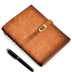 Coffret Cadeau d'Affaires en Cuir <span class=keywords><strong>Persol</strong></span>, Personnalisable avec Logo et Couleur, Carnet A5, Boîte Cadeau, Cadeau d'Entreprise, Utilisation au Bureau, Impression Offset - Product Image 5