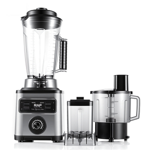 RAF 电动搅拌机 Licuadora Eléctrica，功率 800W，4L 塑料罐，8 合 1 多功能，用于切碎、搅拌和研磨 - Product Image 5