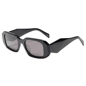 2025 Fashion Luxury Designer Black Shades <b>Square</b> Custom Logo UV400 <b>Sunglasses</b> Small <b>Frame</b> Unisex Adults - Product Image 1