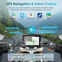 Carpuride W502S Pro Écran d'affichage de navigation GPS stéréo pour moto, Android Auto sans fil, CarPlay intelligent, WIFI, BT, garantie 1 an