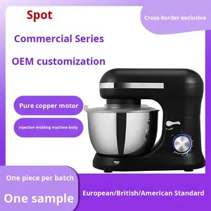 Mezclador de masa pequeño comercial completamente automático de 110V 220V para máquina de Chef transfronteriza doméstica tazón de mezcla eléctrico de plástico para - Product Image 4