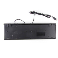 Clavier filaire USB étanche VCOM AZERTY français-arabe pour PC, ordinateur Windows 98/2000/7/8/10/XP/Vista/Mac