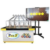 Machine de loterie populaire avec 5 cylindres pour jeu de loto PICK 5 5P350V3