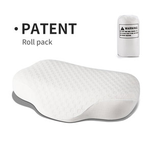 Tùy chỉnh khách sạn giường Bộ nhớ bọt ngủ gối cơ thể Ergonomic cổ tử cung điều trị đau đầu hình chữ nhật Lá Chống Ngáy Ngủ Polyester - Product Image 1