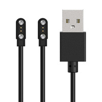 Cable de Carga Magnético Universal 2 en 1 para Gafas y Auriculares, Carga Rápida de 2.5mm