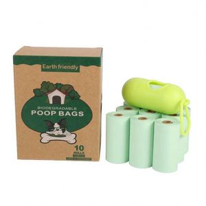 Custom Logo Pattern Degradable Cornstarch <b>Compostable</b> Pet Supplies Dog Poop <b>Bags</b> - Product Image 1