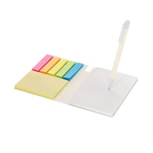 New Arrival Eco-Friendly Recycled Milk Carton Cover <b>Notepads</b> <b>Sticky</b> Notes and Eco Pen with Paper Material Promotional Product - Product Image 3