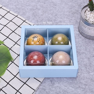 Caja <span class=keywords><strong>de</strong></span> macarrón ecológica <span class=keywords><strong>de</strong></span> alta calidad, caja <span class=keywords><strong>de</strong></span> plástico biodegradable <span class=keywords><strong>de</strong></span> <span class=keywords><strong>4</strong></span> piezas, caja <span class=keywords><strong>de</strong></span> embalaje <span class=keywords><strong>de</strong></span> macarrón con ventana transparente - Product Image 4