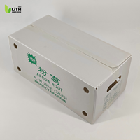 Caisse de rangement en carton alvéolé recyclable pour racines de Kudzu, légumes, gingembre, riz, graines et emballage de récolte