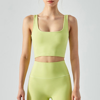 Soutien-gorge de Yoga Sexy pour femmes, vêtements d'entraînement, d'exercice, résistant aux chocs, Fitness, course, haut court, nouvelle collection