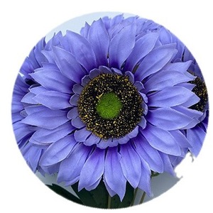 Girasoles Artificiales de Seda, Flor Realista para Decoración del Hogar, Estilo Moderno, 7 Piezas Grandes para Arte Interior, Decoración Navideña - Product Image 1