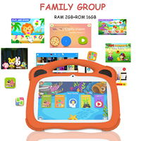 Mini tableta escolar portátil Wifi Tablette para niños Android educativo con aplicación